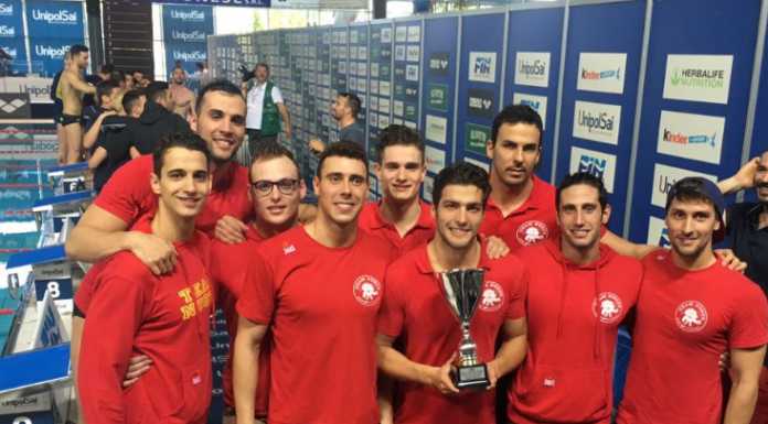 Nuoto, la squadra maschile di Sport Management a un passo dallo scudetto