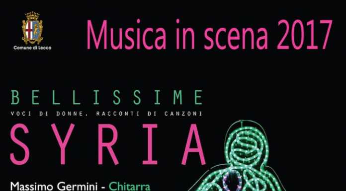 Musica in scena, il 9 aprile a Teatro con “Bellissime” di Syria