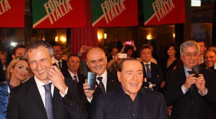 Berlusconi a Erba per sostenere i candidati comaschi di Forza Italia