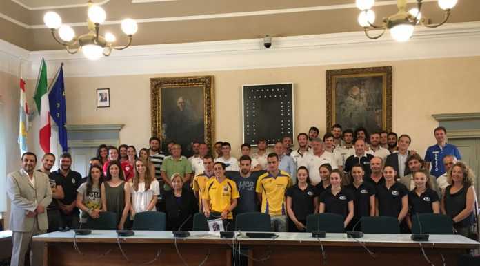 Le eccellenze dello sport in Comune, incontro con l’assessore
