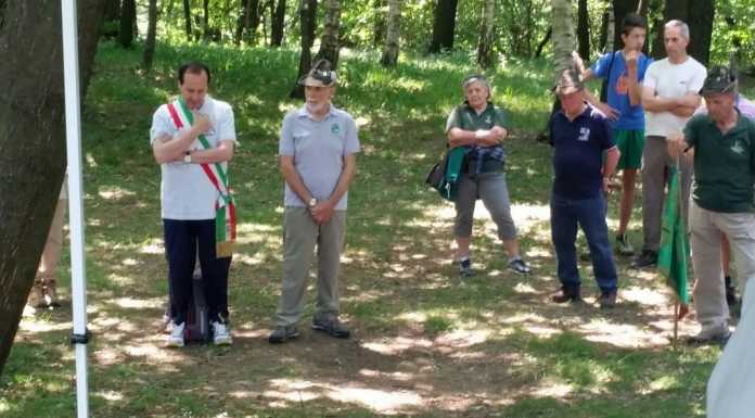 Valmadrera: festa sociale del gruppo alpini alla baita di Vinargino