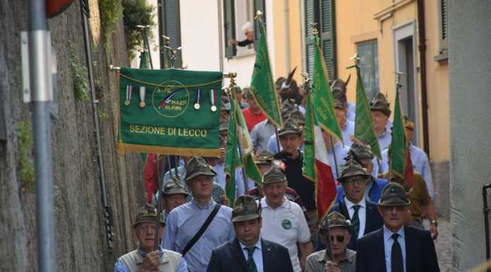 Il gruppo Alpini Monte Medale festeggia i 70 anni di fondazione Un'immagine dei festeggiamenti per il 65°