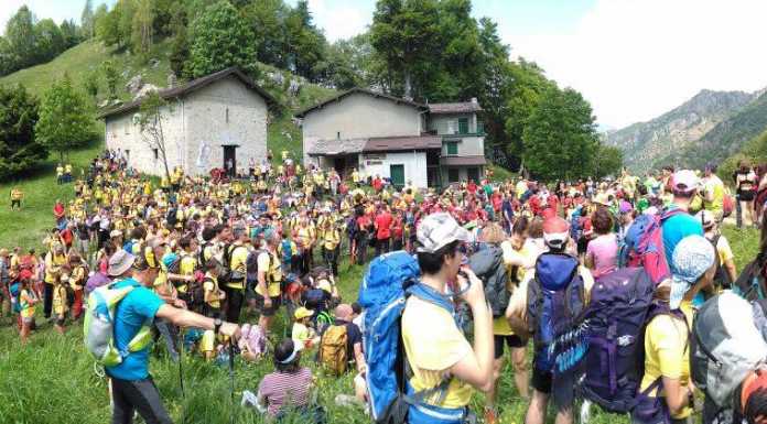 In 800 ai Piani d’Erna per il raduno lombardo del CAI Giovanile