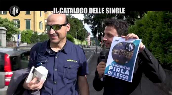 Dal catalogo delle single al catalogo.. dei pirla. Il servizio delle Iene