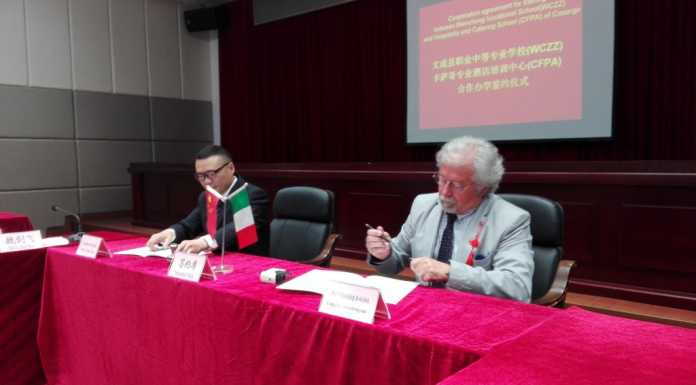 Cfpa di Casargo: accordo con la Cina per scambi formativi e professionali