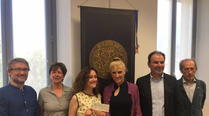 Chiara Naro, studentessa meritevole premiata al Politecnico dal Rotary Manzoni Lecco