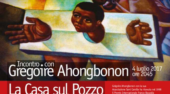 Lecco ospita Ahongbonon, tema: la sofferenza psichica