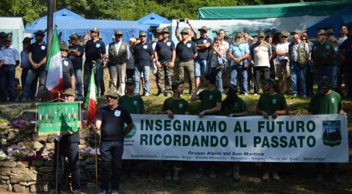 120 giovani Penne Nere invadono Erve: si chiude il campo alpino