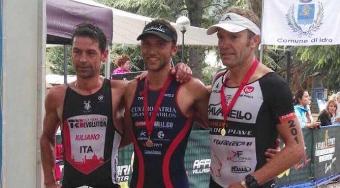 Michele Bonacina vince a Crone nel triathlon olimpico