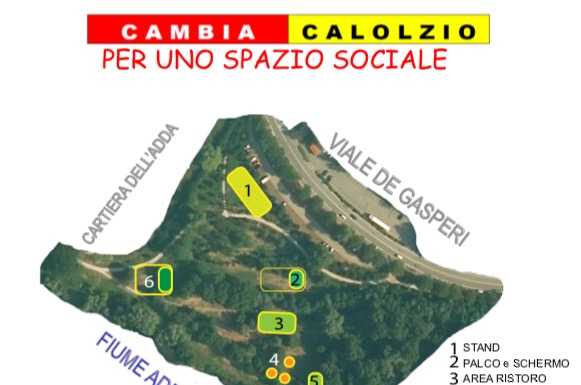 “Cambia calolzio”, un progetto per riqualificare il parco del Lavello