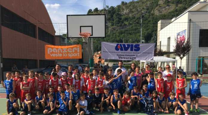Basket e solidarietà all’oratorio di Vercurago con AVIS