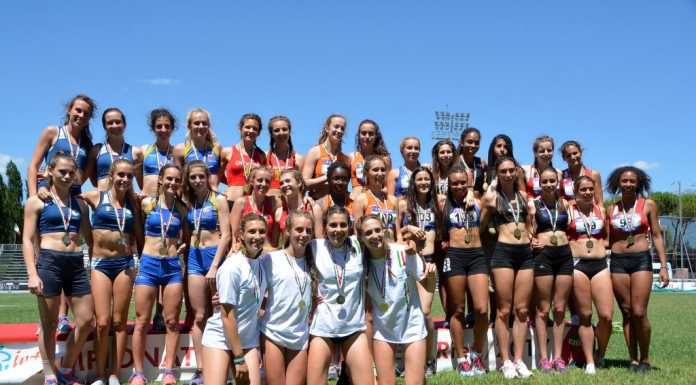 Atletica Lecco. Ai campionati italiani Allievi di Rieti, staffettiste di bronzo