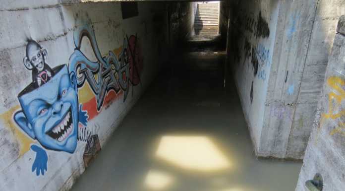 “Svuotato” il sottopasso allagato del Centro Sportivo Bione