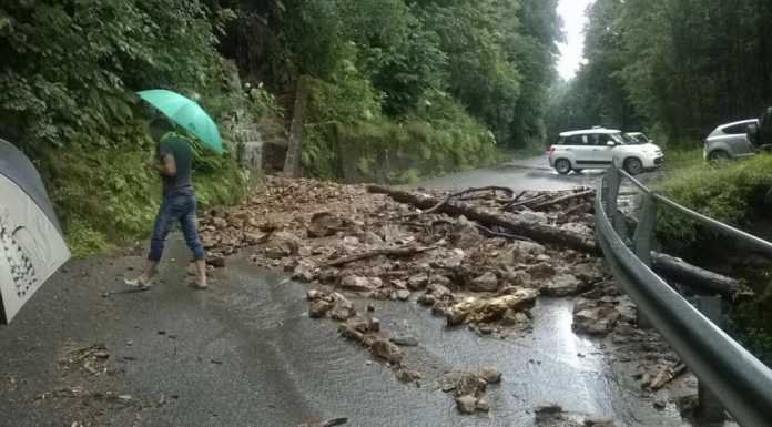Riaperta la provinciale a Premana, era stata chiusa da una frana