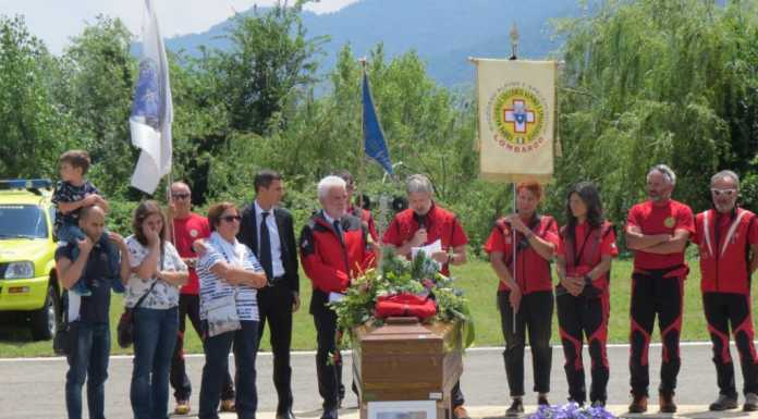 Il commiato della XIX Delegazione Lariana del Cnsas a Gianni Beltrami