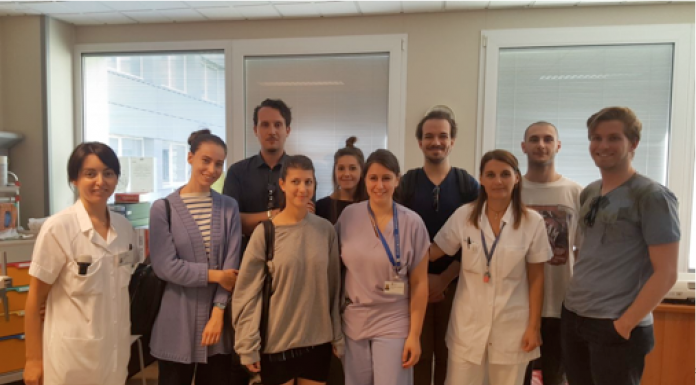 Gli studenti del Politecnico in visita al Dipartimento Materno Infantile