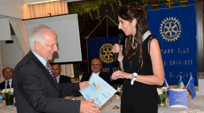Il Rotary Colli Briantei celebra i suoi primi vent’anni, festa e premi