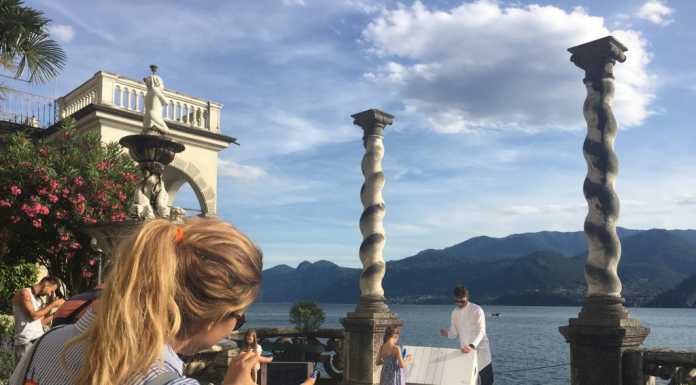 Varenna e Villa Monastero diventano set di un reality russo