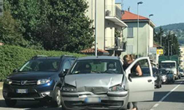 Incidente a Vercurago: rallentamenti all’ora del rientro