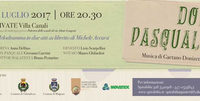 Civate: con il Don Pasquale si conclude l’Estate Lirica 2017