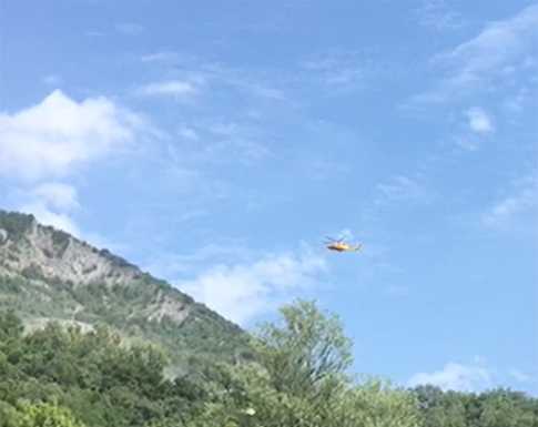 Precipita col parapendio sul Monte Barro: soccorso in elicottero