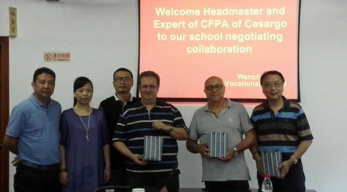 Cfpa di Casargo: definiti gli aspetti tecnici dell’accordo con la Cina