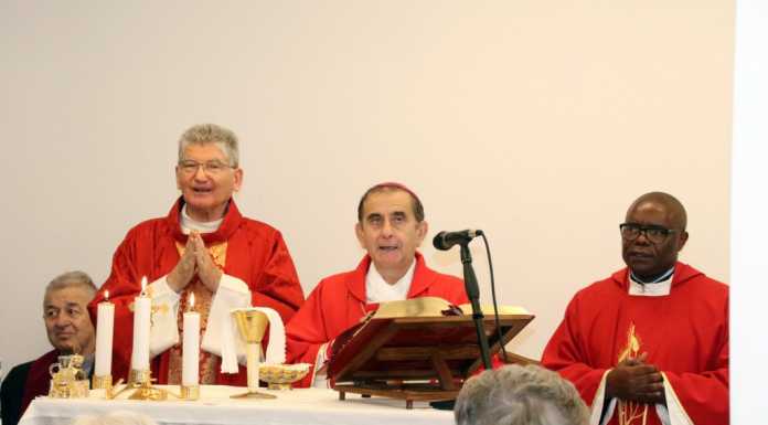 Il nuovo arcivescovo in visita a Lecco, celebra messa alla Borsieri