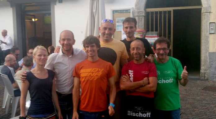 Che sorpresa al Bar Vitali! In visita i forti skyrunner Pascal Egli e Katrine Villumsen