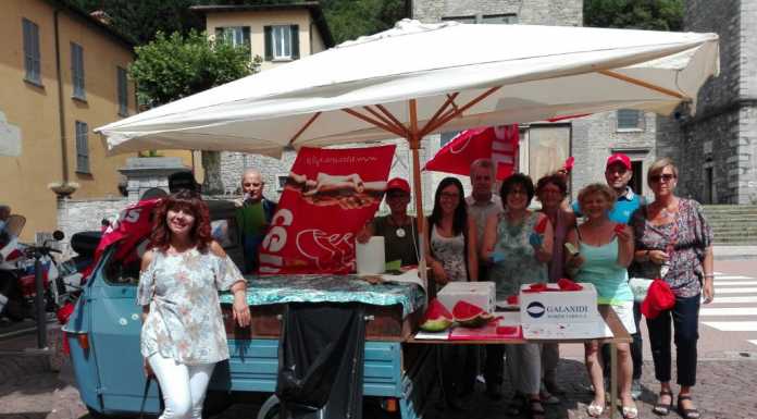 L’Ape dei Diritti ‘sbarca’ a Varenna insieme alla Filcams Cgil