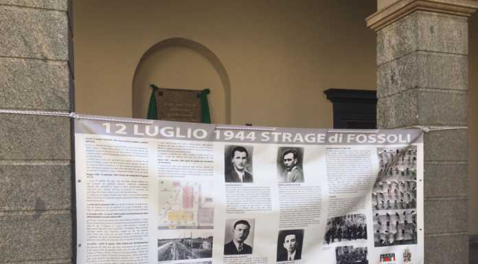 Venerdì 7 luglio l’inaugurazione della targa commemorativa