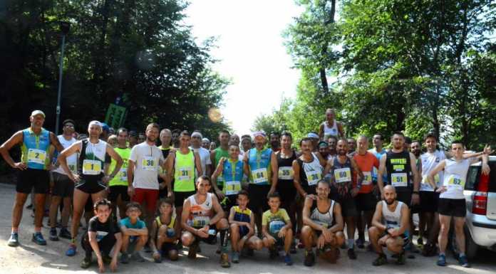 Franco Zanotti e Pogliani Lucilla nel “Sentiero delle miniere trail”