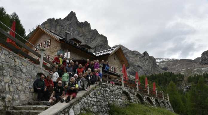 Il tempo “capriccioso” non rovina la due giorni in Dolomiti del Gel