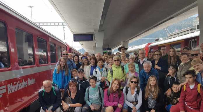 Dervio e Bellano, in 105 alla gita in Svizzera del Centro Anziani