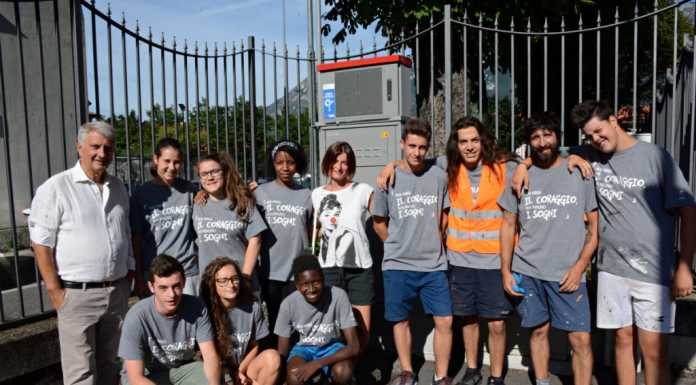 Messo a nuovo anche il sottopasso di via Da Vinci. “Grazie ragazzi!”