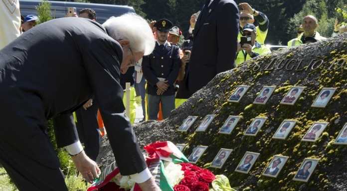 Mattarella in Valtellina per ricordare le vittime a trent’anni dall’alluvione