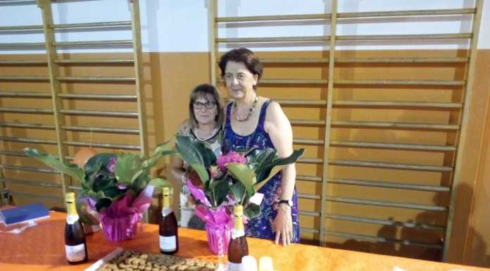 Calolzio: festa per la Prof. Rotta e Vittoria Battaglia, in pensione