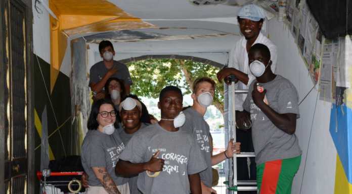 A colpi di colore rinasce il sottopasso di Piazza XX Settembre