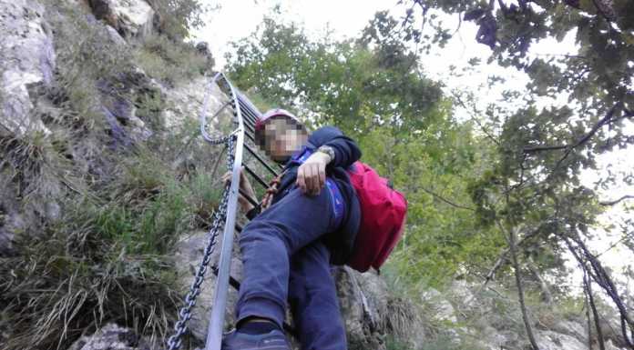 L’impresa del piccolo Mattia con “I Supersportivi” sulla Ferrata Gamma 1