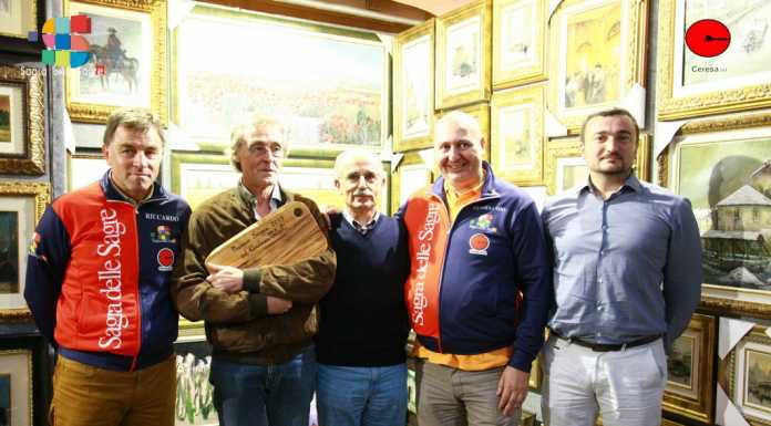 Consegnato il Premio Sagra 2017 allo scrittore Andrea Vitali