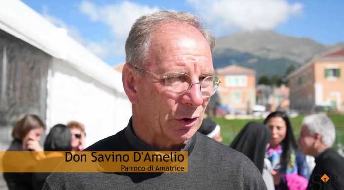 Don Savino, da Amatrice a Lecco per ringraziare gli Aurora Bikers