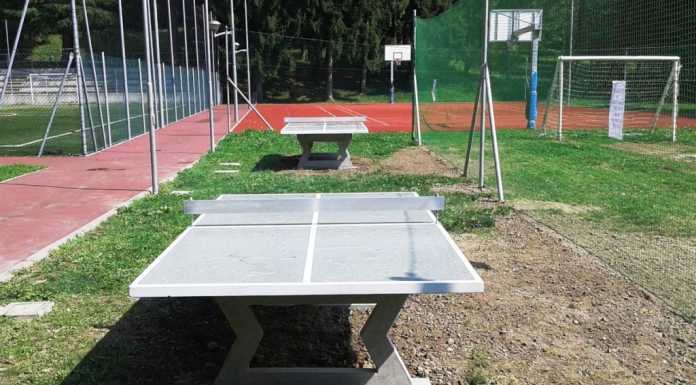Ballabio. Al Due Mani installati 2 tavoli da ping-pong, in arrivo la Palestra d’arrampicata