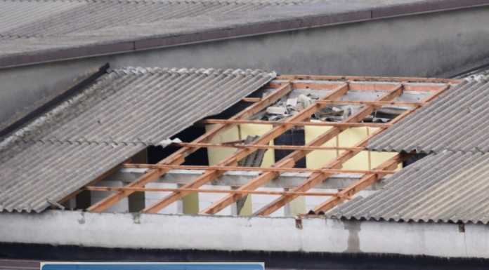 Amianto. Sopralluogo di pompieri e ATS all’ex Vellutificio di Rancio