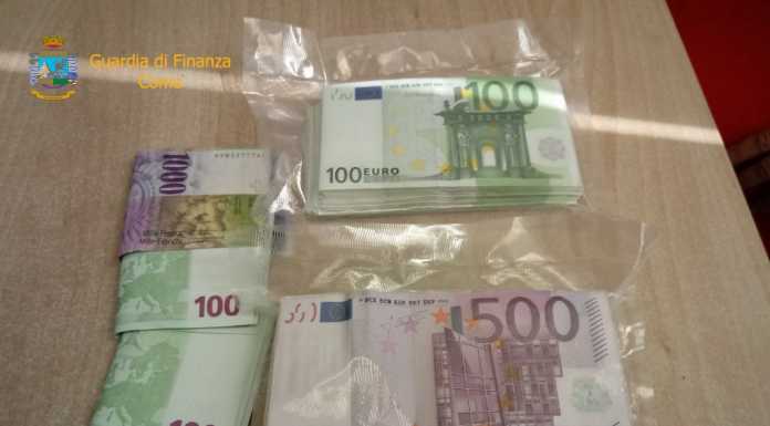 Brogeda. Cerca di superare la dogana con 144 mila euro non dichiarati