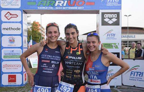 Triathlon. Carlotta e Michele Bonacina, podi tricolori a Caorle