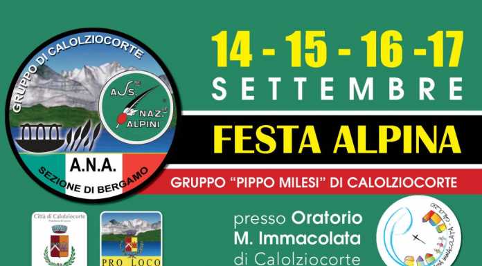 Calolzio: nel fine settimana la Festa Alpina all’oratorio