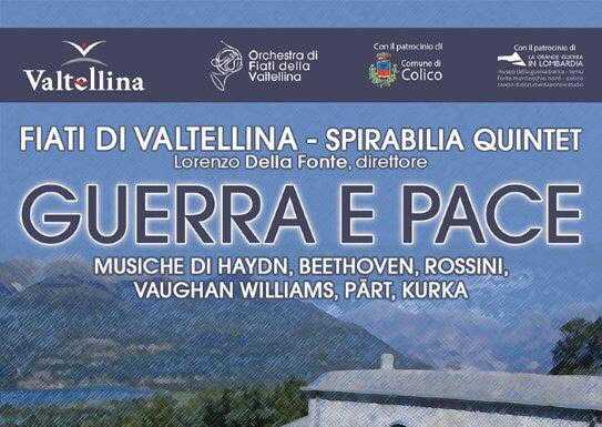 Colico, sabato di musica al Forte con il concerto “Guerra e Pace”