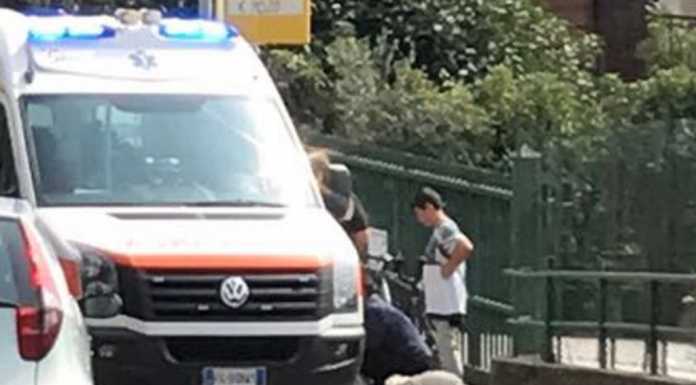 Corso Matteotti: 55enne ferito dopo una caduta dalla bici, soccorso