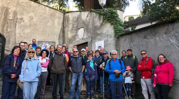 Sulle orme del Viandante: in 50 per l’escursione tra Bellano e Corenno