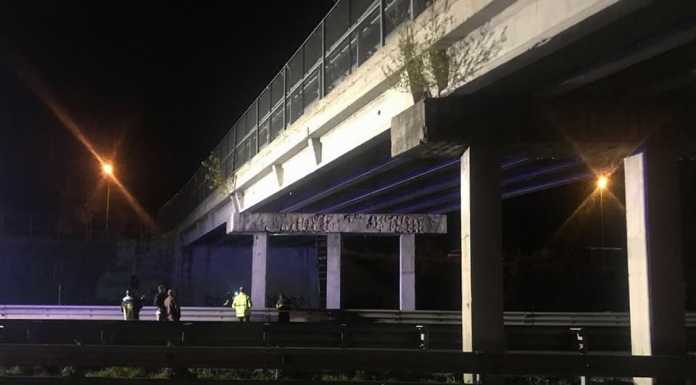 Cadono calcinacci dal Ponte di Isella. Verifiche in serata