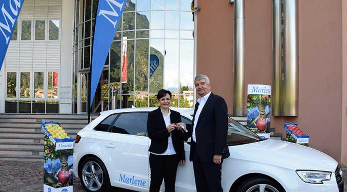 Grazie alle mele Marlene una fortunata lecchese ha vinto un’Audi A3